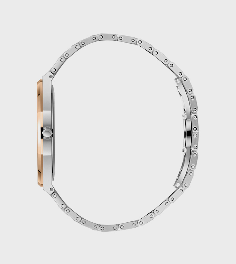 Charcoal Dial Analog Watch