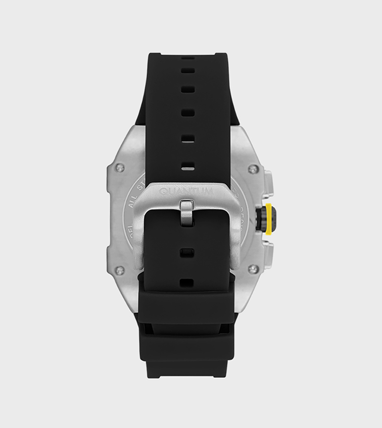 Black Dial Chronograph Watch