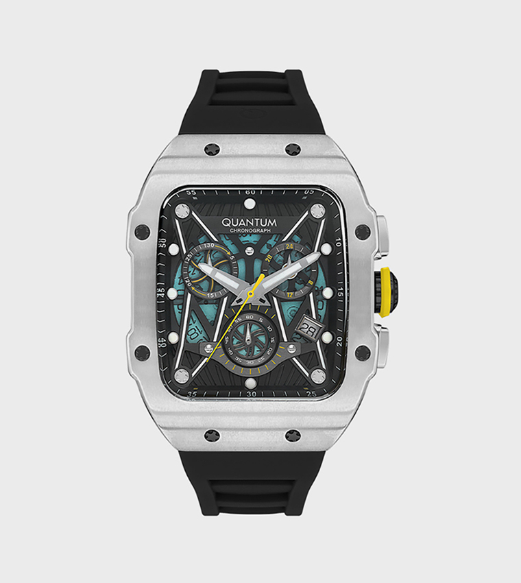 Black Dial Chronograph Watch