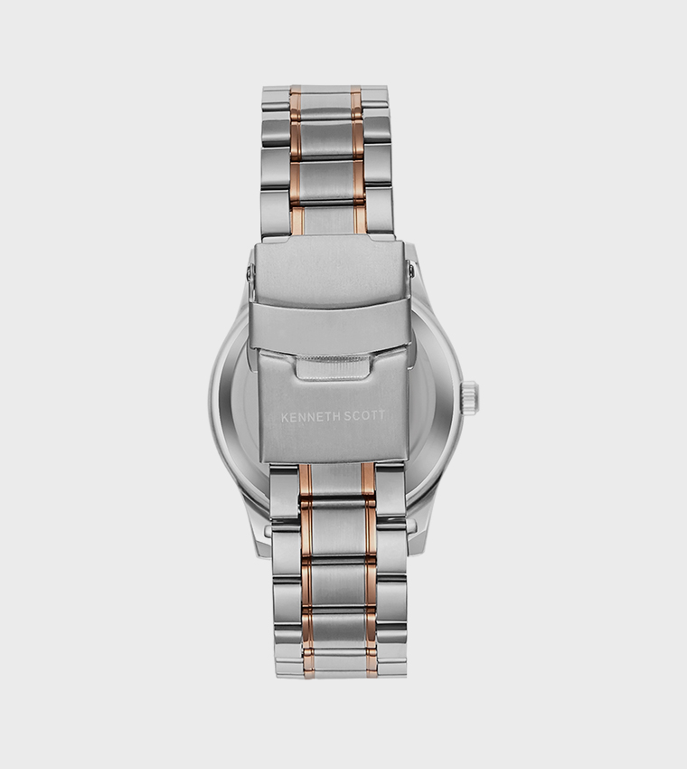White Dial Analog Watch