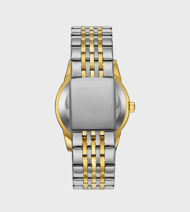 White Dial Analog Watch