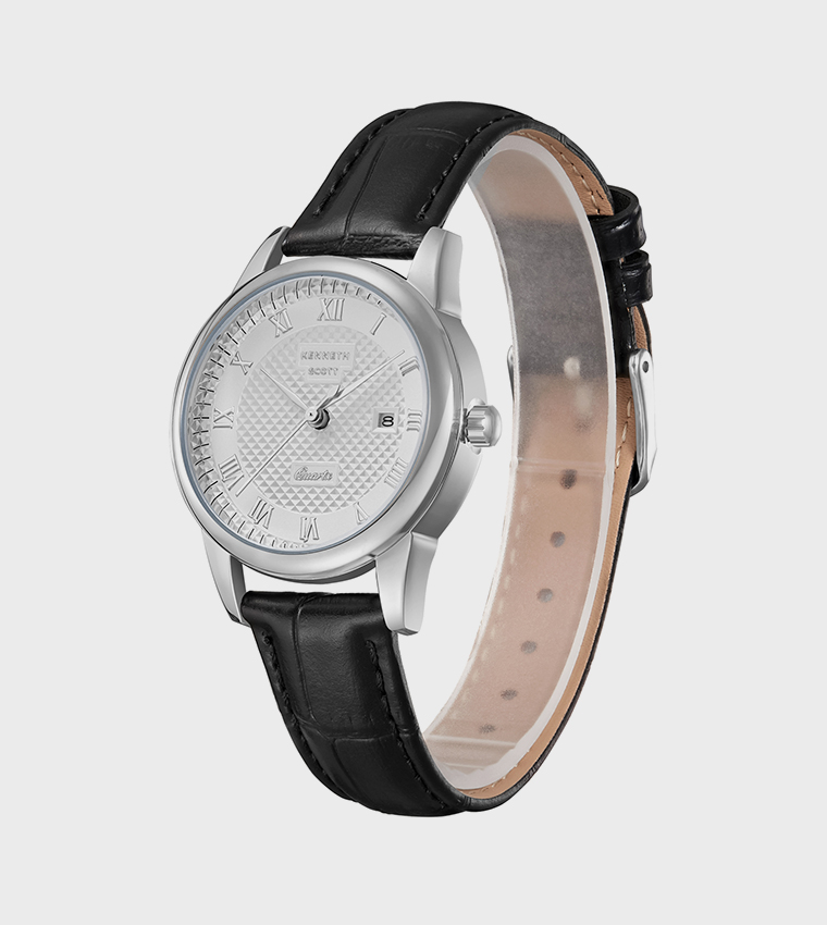 White Dial Analog Watch