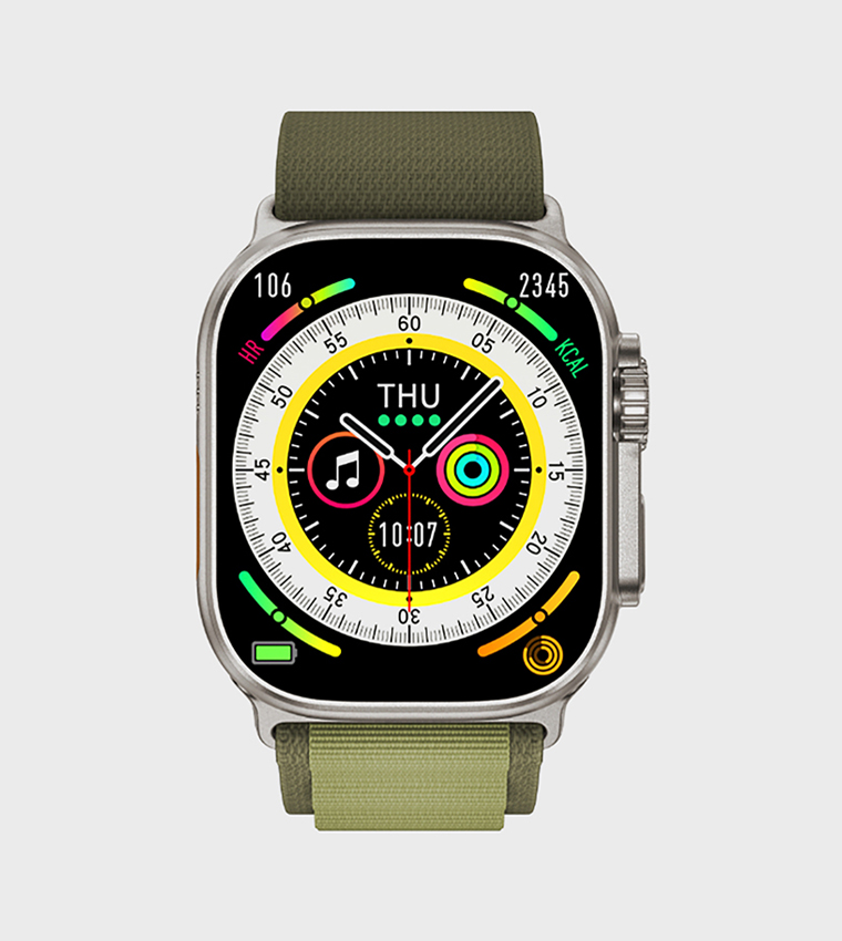 Square Dial Smart Watch