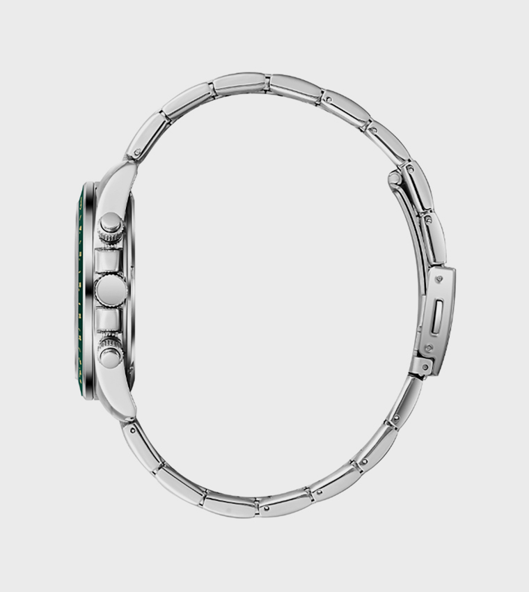 Green Dial Multifunction Watch