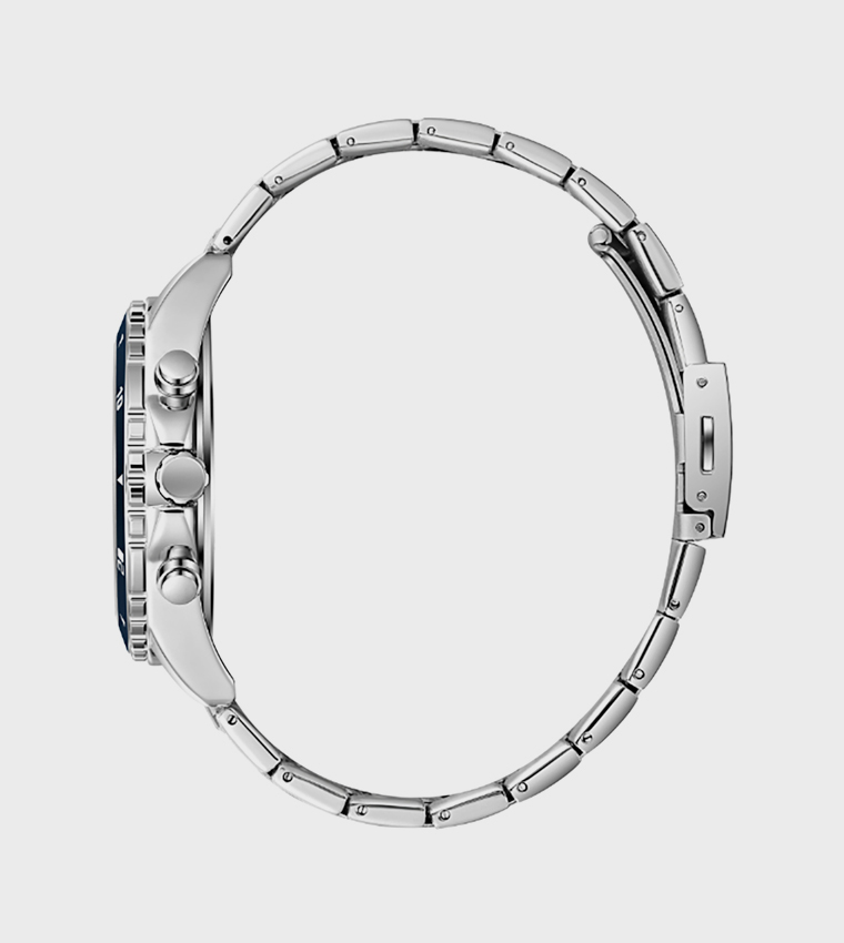 Navy Dial Multifunction Watch