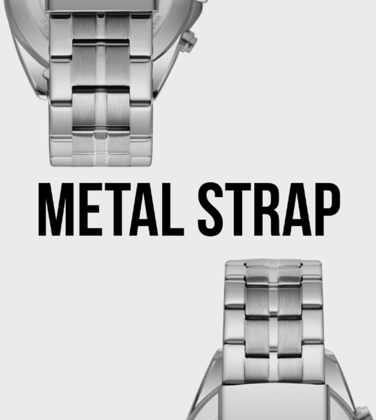 Navy Dial Multifunction Watch