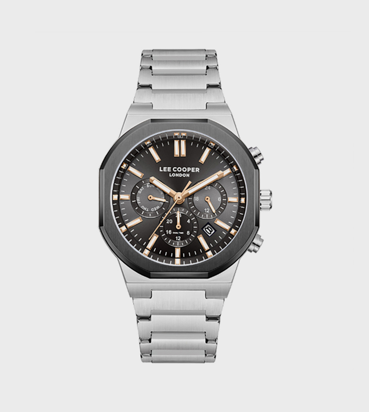 Charcoal Dial Multifunction Watch