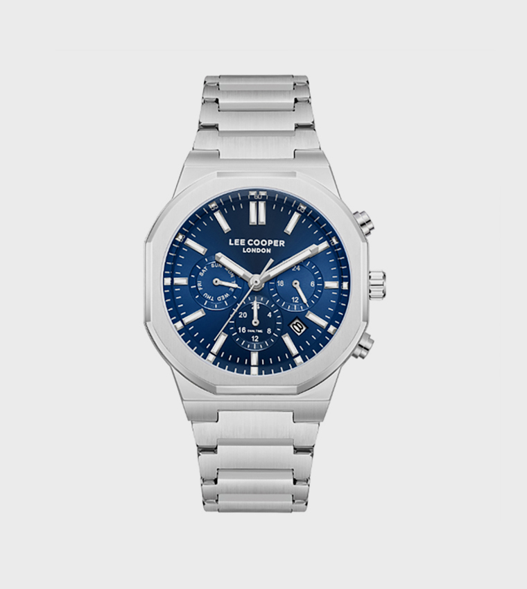Navy Dial Multifunction Watch