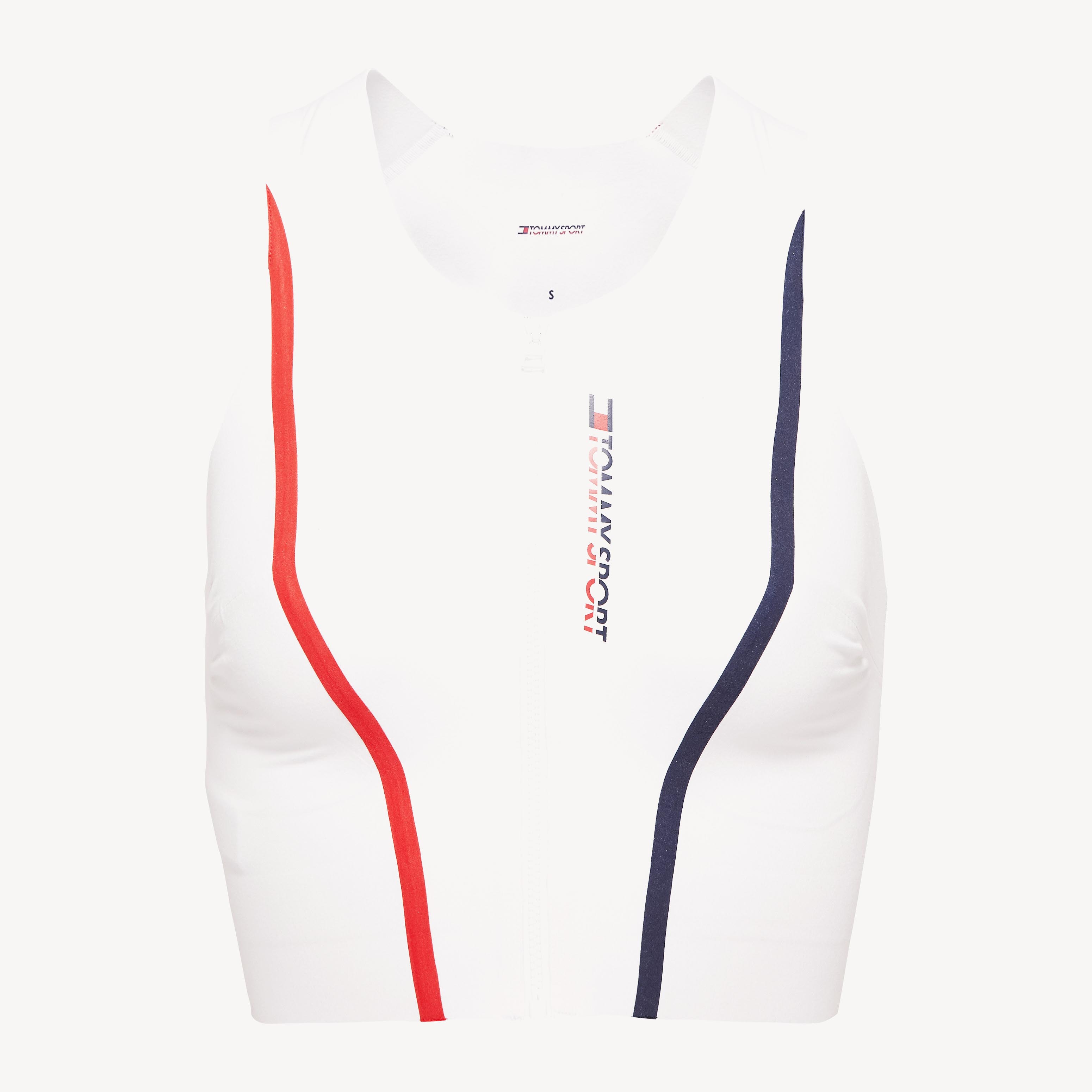 Buy Tommy Hilfiger Racerback Medium Support Sports Bra In White