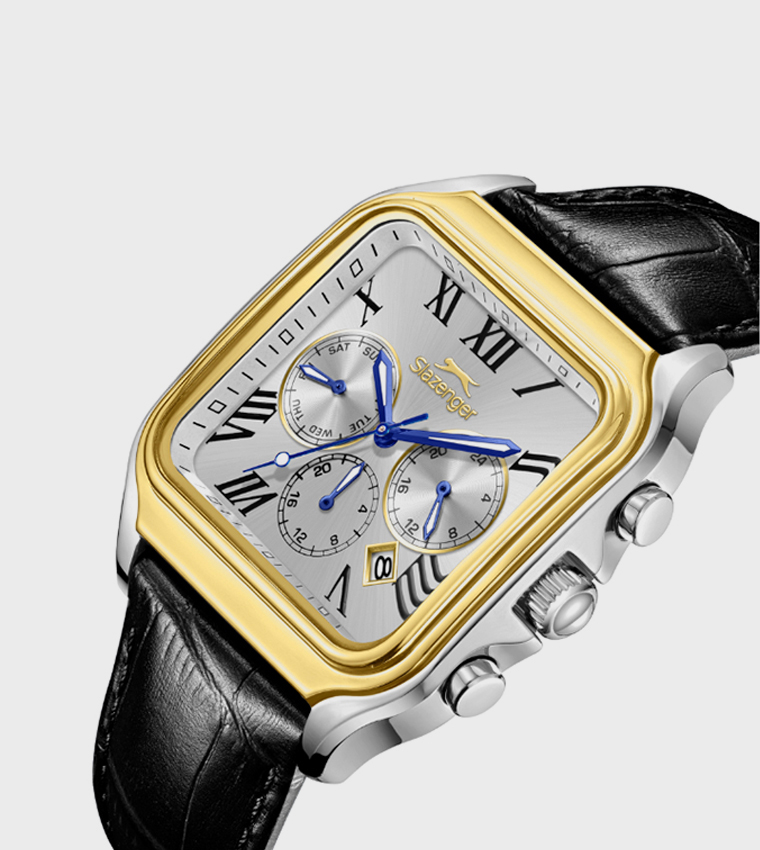 White Dial Multifunction Watch