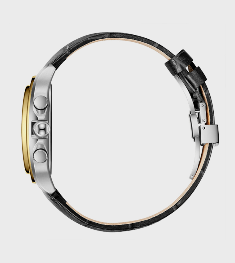 White Dial Multifunction Watch