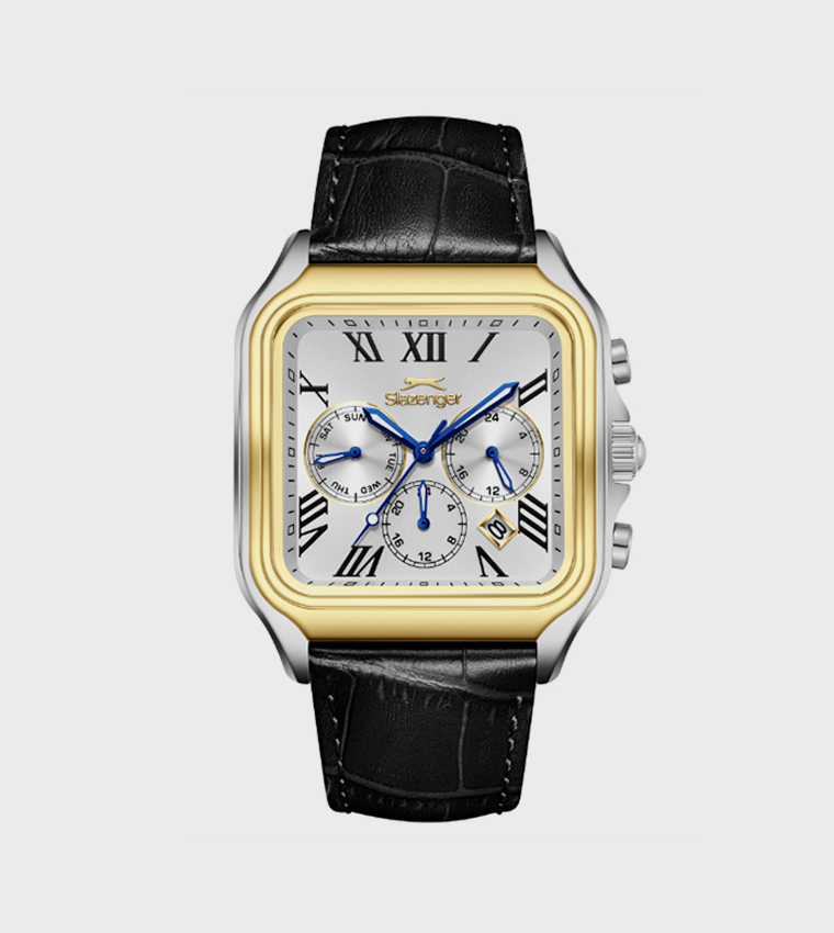 White Dial Multifunction Watch