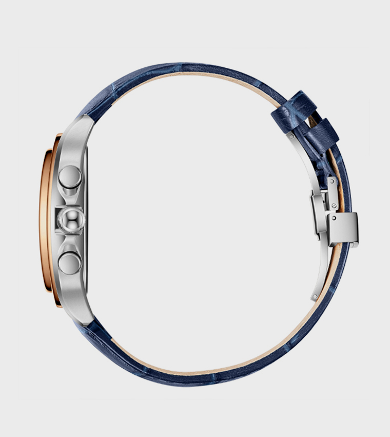 Dark Blue Dial Multifunction Watch