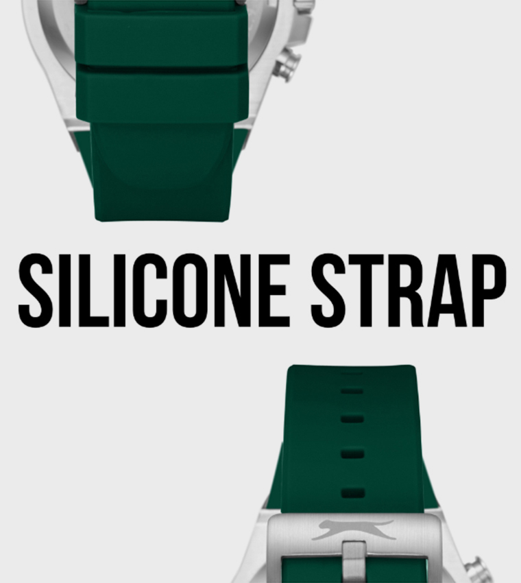 Black Dial Multifunction Watch