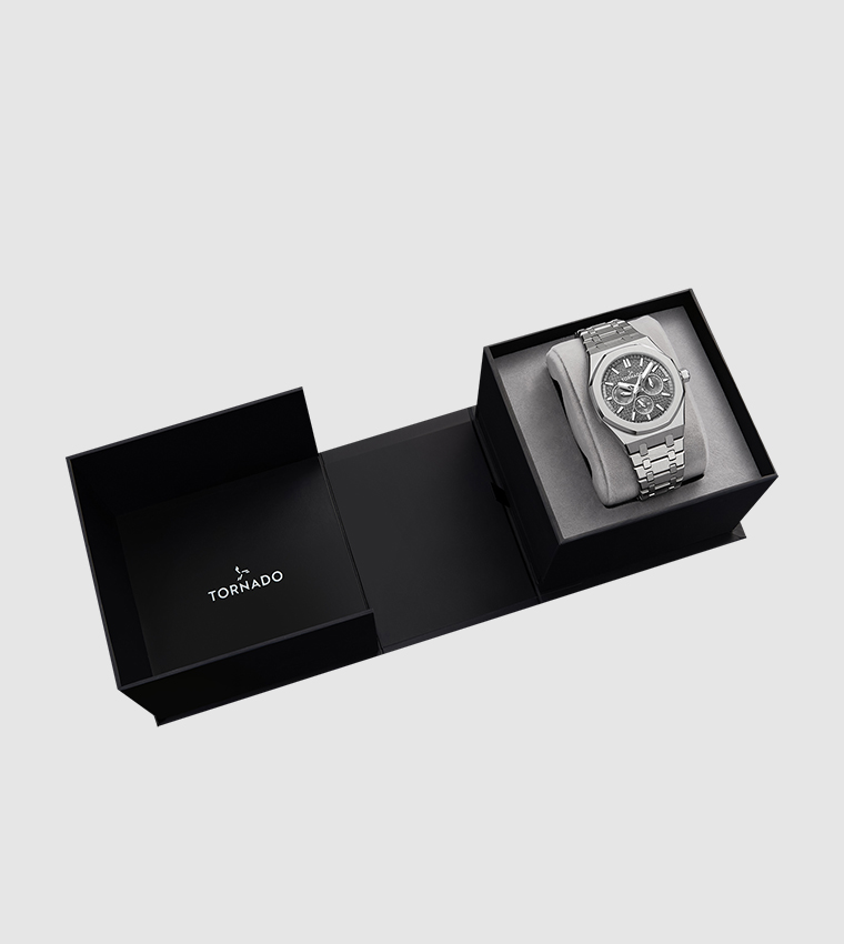AURORA Multifunction Grey Dial Watch