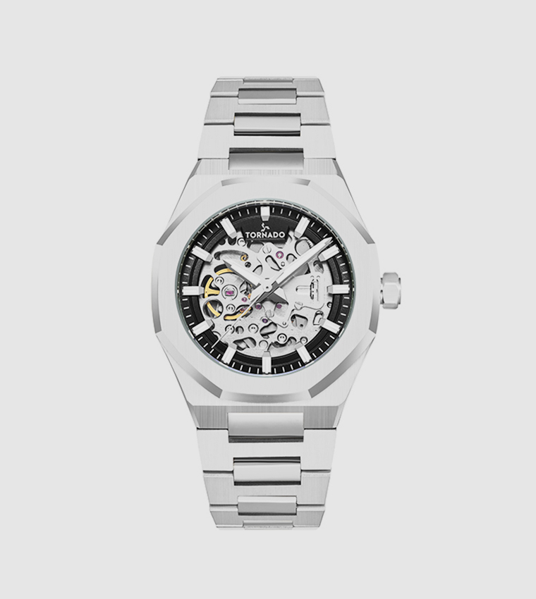 Black Dial Automatic Watch
