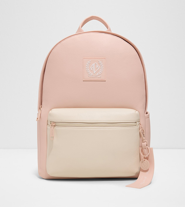 THALI Color Block Front Pocket Backpack