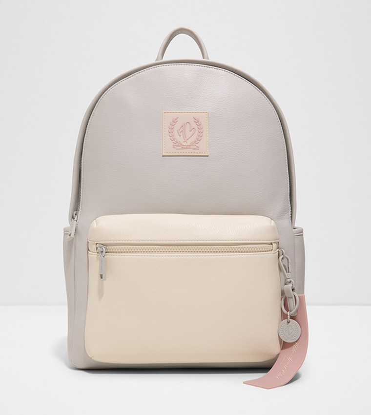 THALI Color Block Front Pocket Backpack