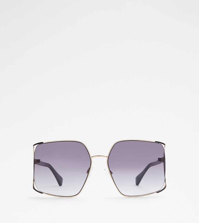 Buy Aldo Accessories THELIWIN Oversized Square Sunglasses In Black