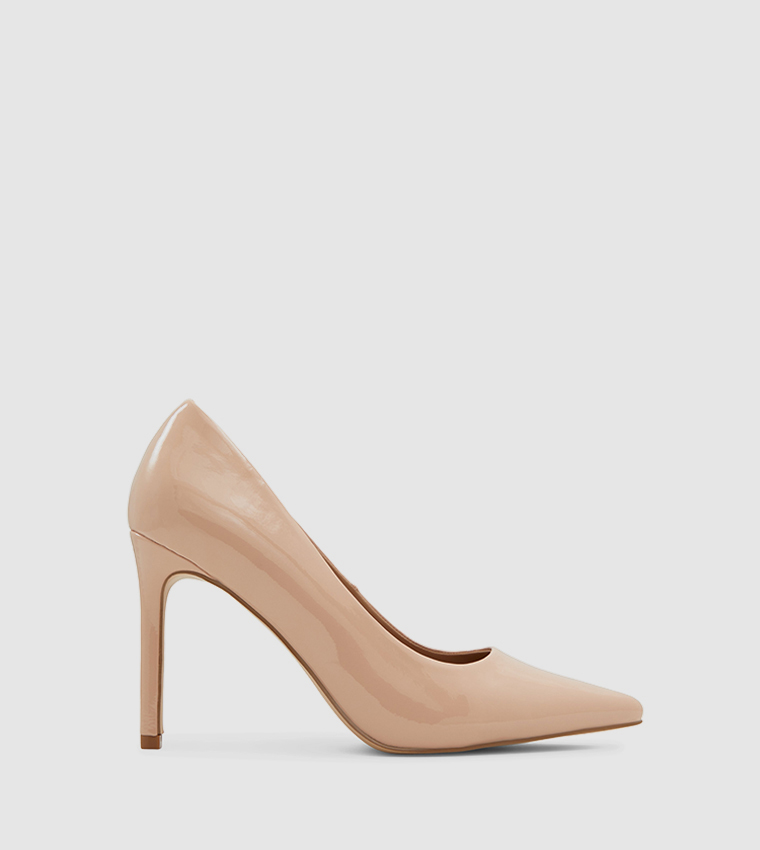 Buy Call It Spring THERESA Pointed Toe Stiletto Heel Pumps In Beige 6thStreet Saudi Arabia