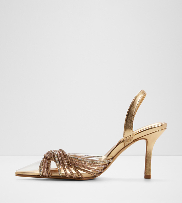 THUBETH Embellished Heel Sandals