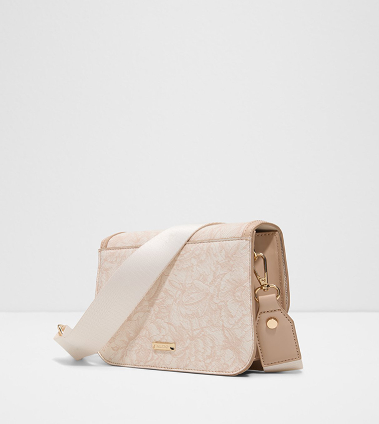 TIBIALIS Printed Flap Crossbody Bag