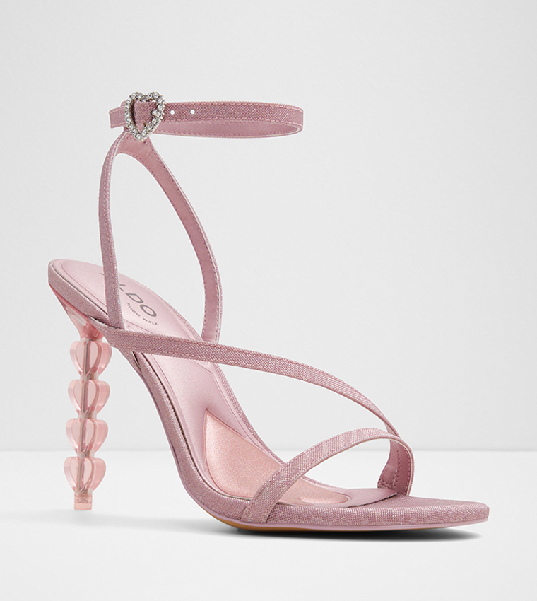 Buy Aldo TIFFANIA Structural Heel Sandals In Pink 6thStreet Saudi Arabia