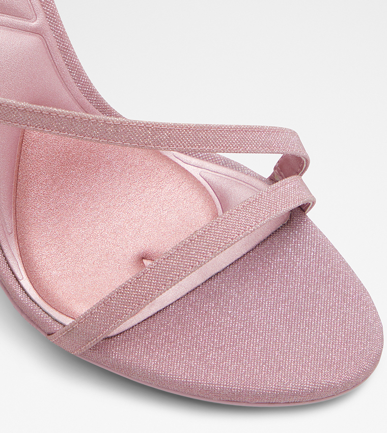 Buy Aldo TIFFANIA Structural Heel Sandals In Pink 6thStreet Oman