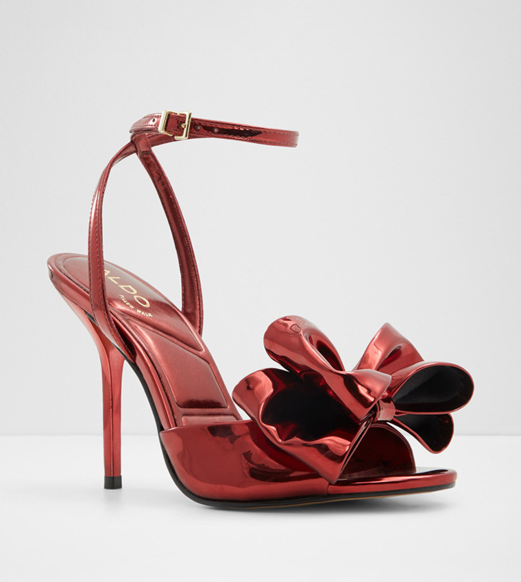 TINSLETTA-SE Bow Detail Heel Sandals