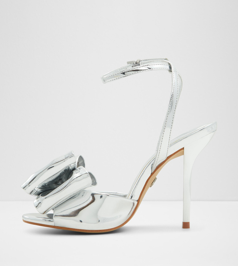 TINSLETTA-SE Bow Detail Heel Sandals