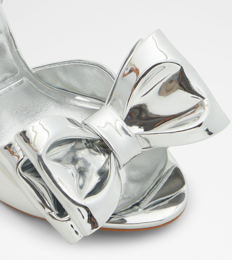 TINSLETTA-SE Bow Detail Heel Sandals