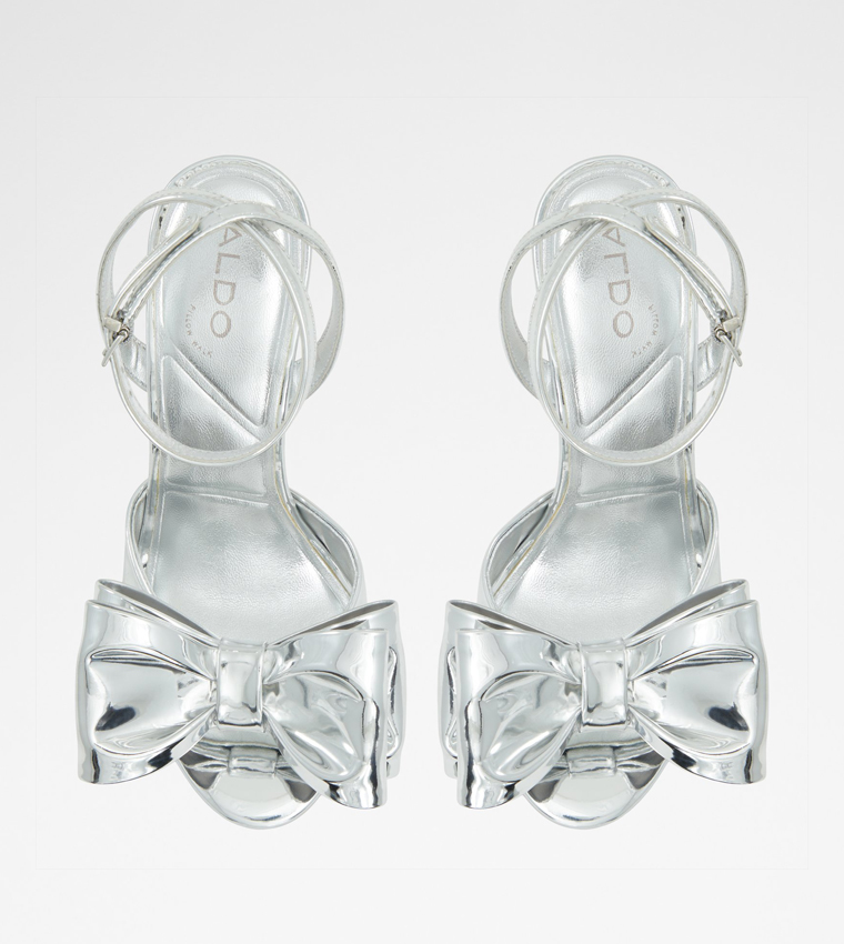 TINSLETTA-SE Bow Detail Heel Sandals