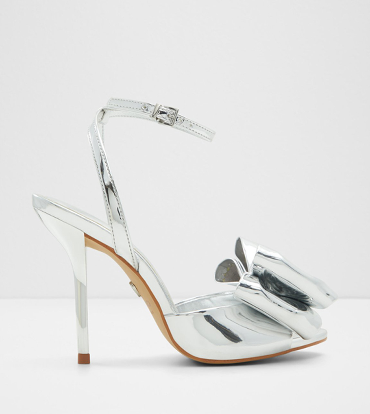 TINSLETTA-SE Bow Detail Heel Sandals