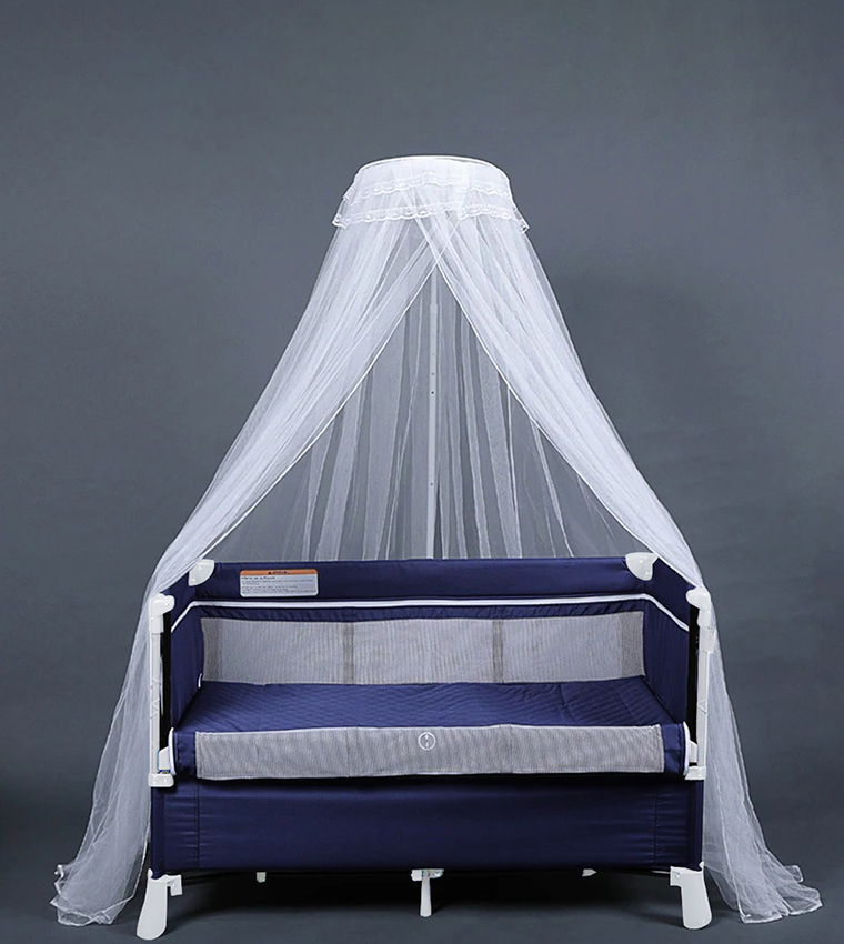 4 In 1 Baby Bedside Co-Sleeper Bassinet And Playpen with Rocker
