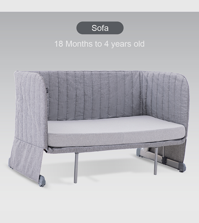All In One Bedside Crib Cot and Sofa Expansion Pack