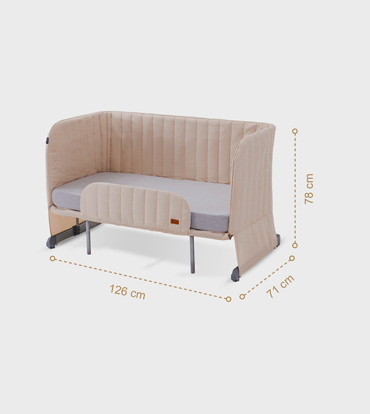 All In One Bedside Crib Cot and Sofa Expansion Pack