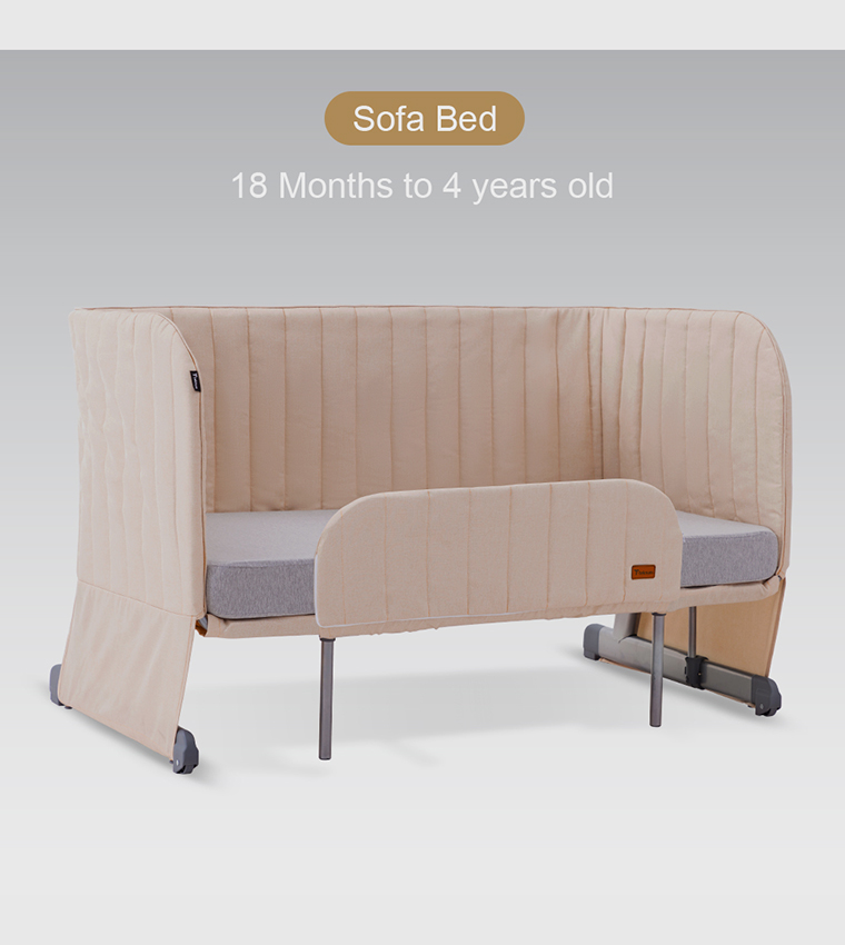 All In One Bedside Crib Cot and Sofa Expansion Pack
