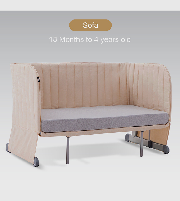 All In One Bedside Crib Cot and Sofa Expansion Pack