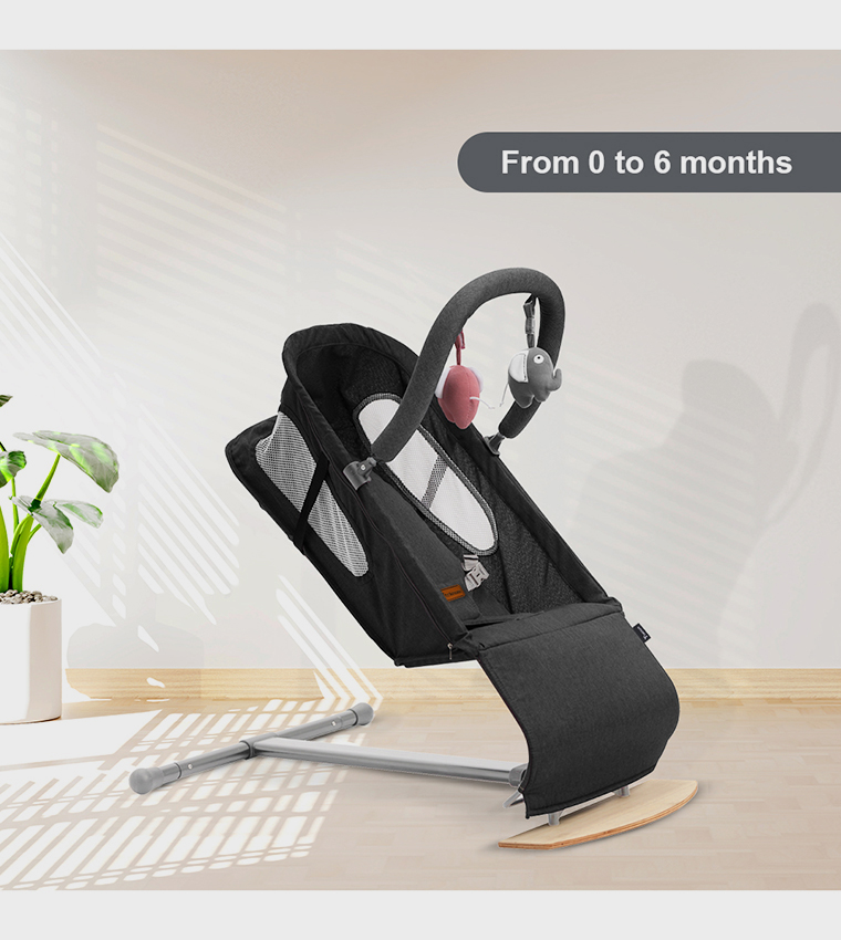 Baby Bouncer, Recliner Seat with Grab Toys