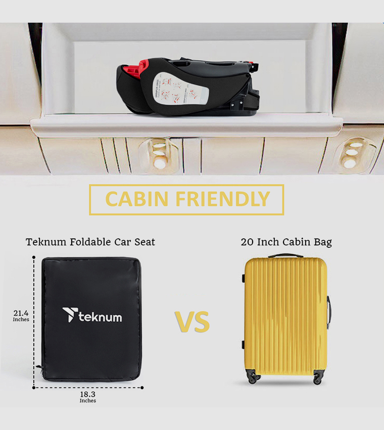 Pack and Go Foldable Car Seat