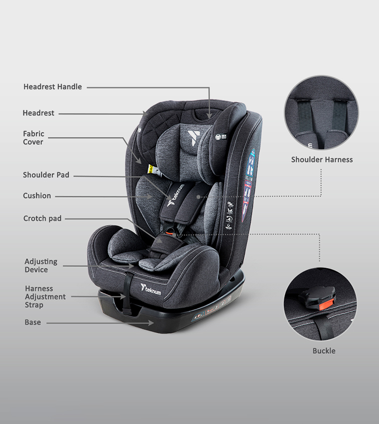 Evolve 2 Car Seat - 0-12Yrs