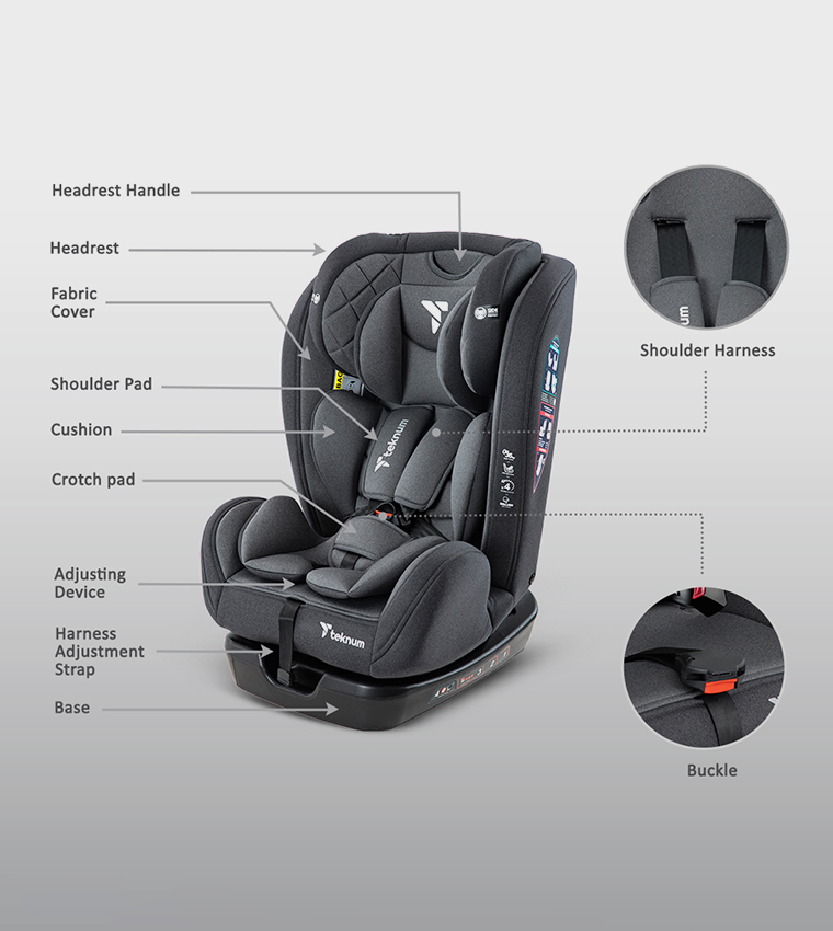 Evolve 2 Car Seat - 0-12Yrs