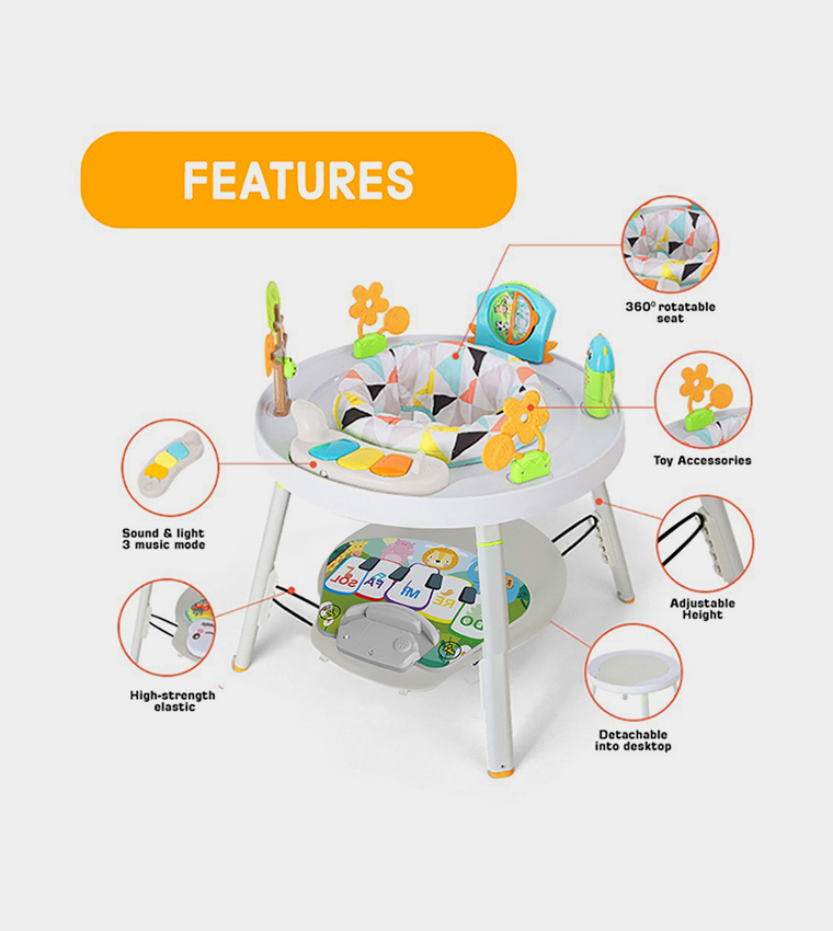 4 in 1 Activity Jumper/ Feeding Chair/ Drawing Table/ Playing Station