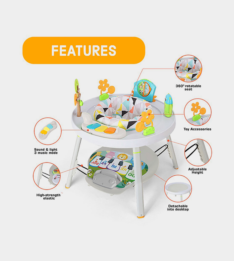4 in 1 Activity Jumper/ Feeding Chair/ Drawing Table/ Playing Station