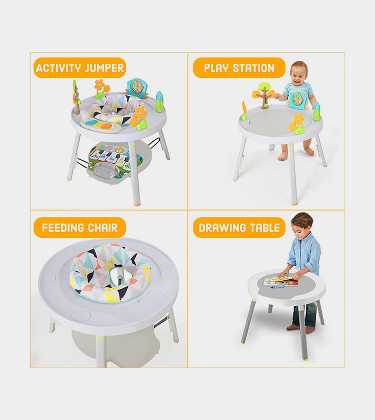 4 in 1 Activity Jumper/ Feeding Chair/ Drawing Table/ Playing Station