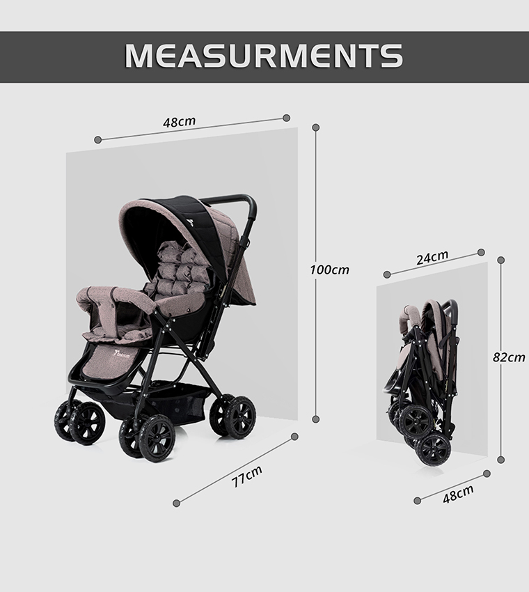 Robust Reversible Look at Me Stroller