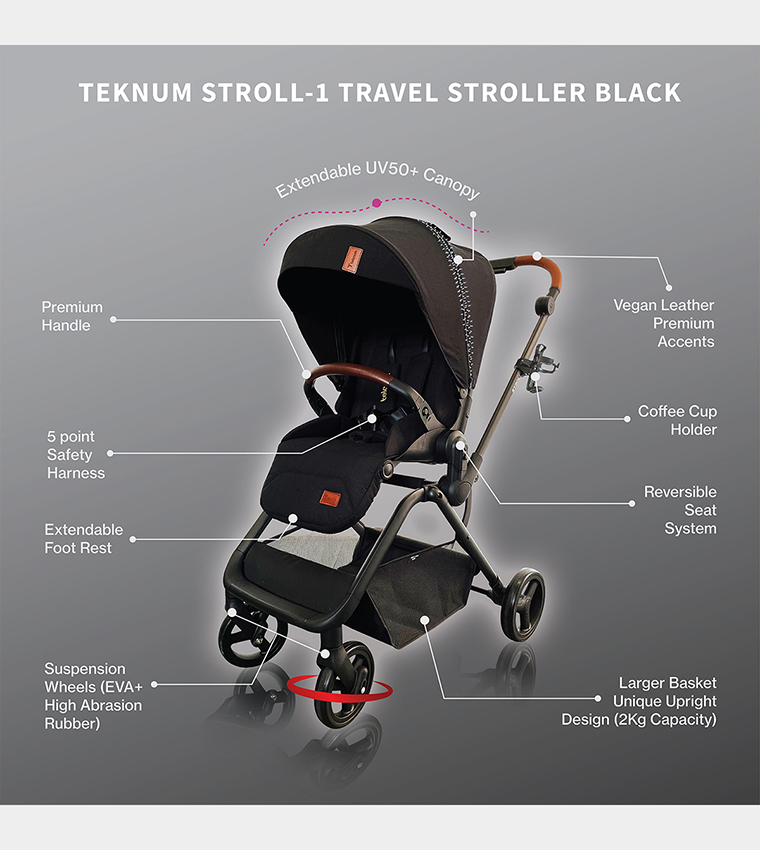 Stroll-1 Reversible Travel Stroller