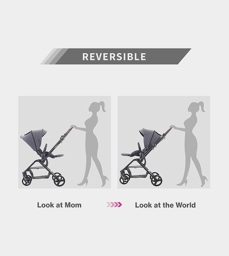 Stroll-1 Reversible Travel Stroller