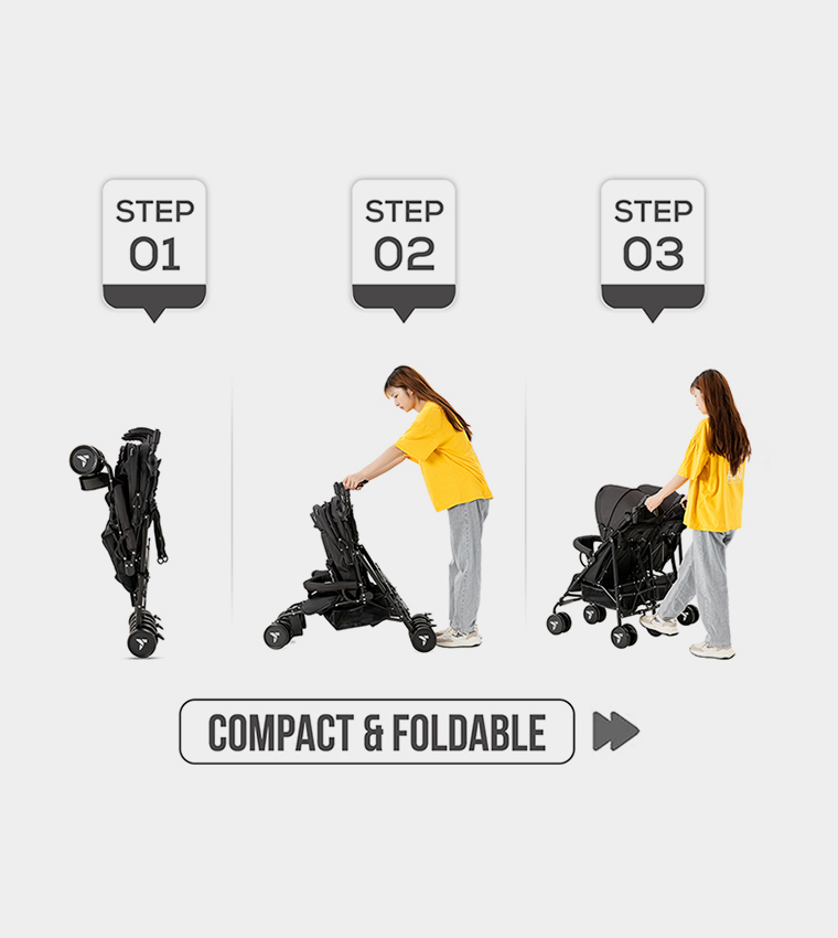 Twin Stroller Fellow