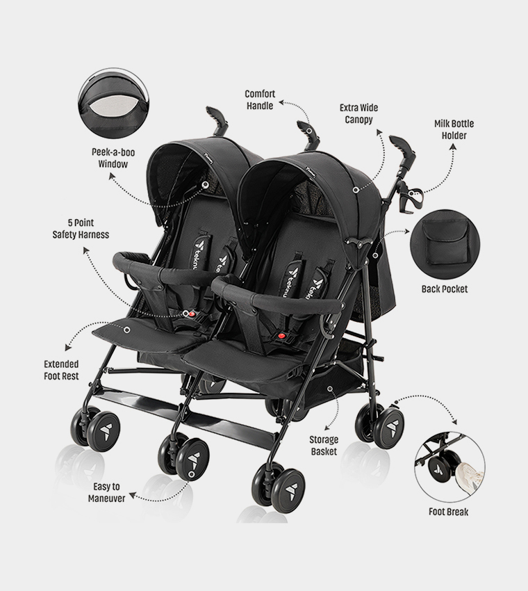 Twin Stroller Fellow